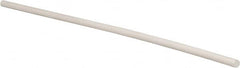 Made in USA - 6' Long, 5/8" Diam, PTFE (Glass-Filled) Plastic Rod - +0.005 Inch Length Tolerance - Makers Industrial Supply