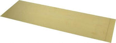 Made in USA - 10 Piece, 18 Inch Long x 6 Inch Wide x 0.004 Inch Thick, Shim Sheet Stock - Brass - Makers Industrial Supply