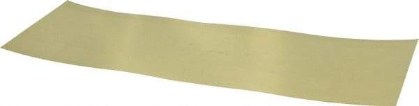 Made in USA - 10 Piece, 18 Inch Long x 6 Inch Wide x 0.005 Inch Thick, Shim Sheet Stock - Brass - Makers Industrial Supply