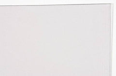 Made in USA - 1 Piece, 21" Wide x 51" Long Plastic Shim Stock Sheet - Clear (Color), ±10% Tolerance - Makers Industrial Supply