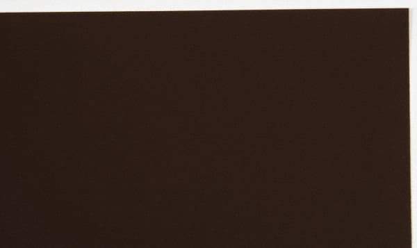 Made in USA - 1 Piece, 20" Wide x 20" Long Plastic Shim Stock Sheet - Brown, ±10% Tolerance - Makers Industrial Supply