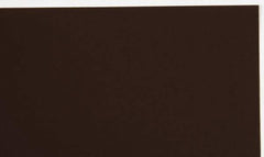 Made in USA - 1 Piece, 20" Wide x 20" Long Plastic Shim Stock Sheet - Brown, ±10% Tolerance - Makers Industrial Supply