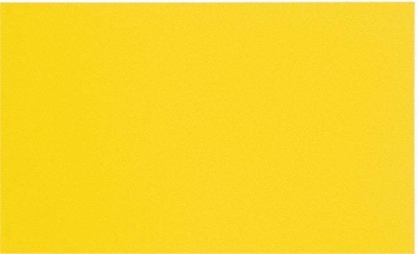 Made in USA - 1 Piece, 20" Wide x 20" Long Plastic Shim Stock Sheet - Yellow, ±10% Tolerance - Makers Industrial Supply