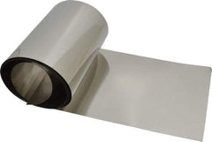 Made in USA - 50 Inch Long x 6 Inch Wide x 0.0015 Inch Thick, Roll Shim Stock - Stainless Steel - Makers Industrial Supply