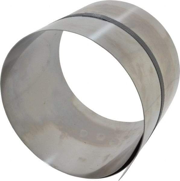 Made in USA - 50 Inch Long x 6 Inch Wide x 0.025 Inch Thick, Roll Shim Stock - Stainless Steel - Makers Industrial Supply