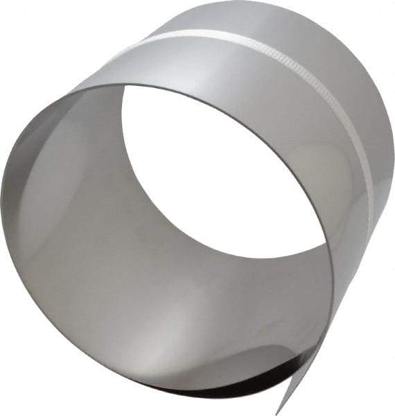 Made in USA - 50 Inch Long x 6 Inch Wide x 0.031 Inch Thick, Roll Shim Stock - Stainless Steel - Makers Industrial Supply