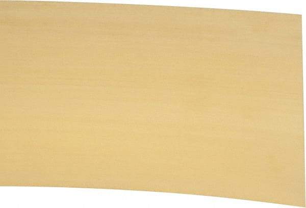 Made in USA - 2 Piece, 25 Inch Long x 6 Inch Wide x 0.015 Inch Thick, Shim Sheet Stock - Brass - Makers Industrial Supply