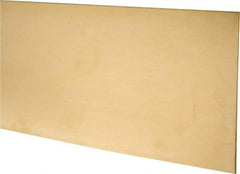 Made in USA - 2 Piece, 25 Inch Long x 6 Inch Wide x 0.025 Inch Thick, Shim Sheet Stock - Brass - Makers Industrial Supply