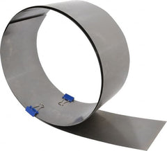 Made in USA - 2.50 m Long x 150 mm Wide x 0.5 mm Thick, Roll Shim Stock - Steel - Makers Industrial Supply