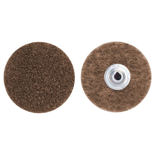 4″ STE VS Non Woven Quick Change Disc Type TS/II 80 Grit Coarse Aluminum Oxide - Makers Industrial Supply