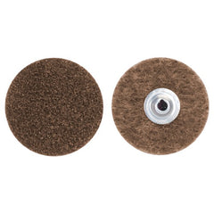 4″ STE VS Non Woven Quick Change Disc Type TS/II 80 Grit Coarse Aluminum Oxide - Makers Industrial Supply