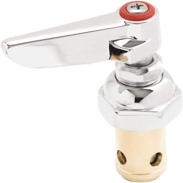 T&S Brass - Right Hand Spindle, Faucet Stem and Cartridge - For Use with Standard Faucets - Makers Industrial Supply