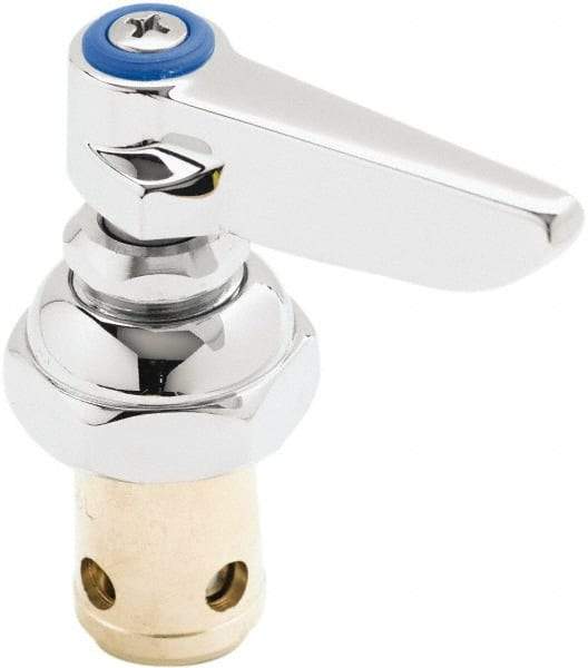 T&S Brass - Left Hand Spindle, Faucet Stem and Cartridge - For Use with Standard Faucets - Makers Industrial Supply