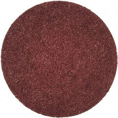 Merit Abrasives - 2" Disc Diam, 60 Grit, Aluminum Oxide Quick Change Disc - Type R Attaching System, Coated, Brown, 30,000 RPM, ALO Series - Makers Industrial Supply