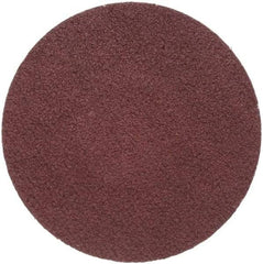 Merit Abrasives - 1-1/2" Disc Diam, 150 Grit, Aluminum Oxide Quick Change Disc - Type R Attaching System, Coated, Brown, 30,000 RPM, ALO Series - Makers Industrial Supply