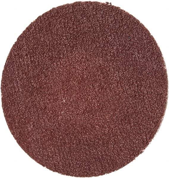 Merit Abrasives - 1-1/2" Disc Diam, 120 Grit, Aluminum Oxide Quick Change Disc - Type R Attaching System, Coated, Brown, 30,000 RPM, ALO Series - Makers Industrial Supply