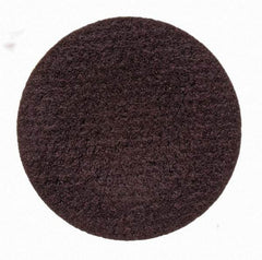 Merit Abrasives - 3/4" Disc Diam, 320 Grit, Aluminum Oxide Quick Change Disc - Type S Attaching System, Coated, Brown, 40,000 RPM, ALO Series - Makers Industrial Supply