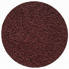 Merit Abrasives - 1-1/2" Disc Diam, 60 Grit, Aluminum Oxide Quick Change Disc - Type R Attaching System, Coated, Brown, 30,000 RPM, ALO Series - Makers Industrial Supply