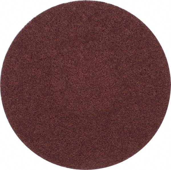 Merit Abrasives - 3" Disc Diam, 60 Grit, Aluminum Oxide Quick Change Disc - Type P Attaching System, Coated, Brown, 20,000 RPM, ALO Series - Makers Industrial Supply