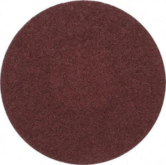 Merit Abrasives - 3" Disc Diam, 60 Grit, Aluminum Oxide Quick Change Disc - Type P Attaching System, Coated, Brown, 20,000 RPM, ALO Series - Makers Industrial Supply