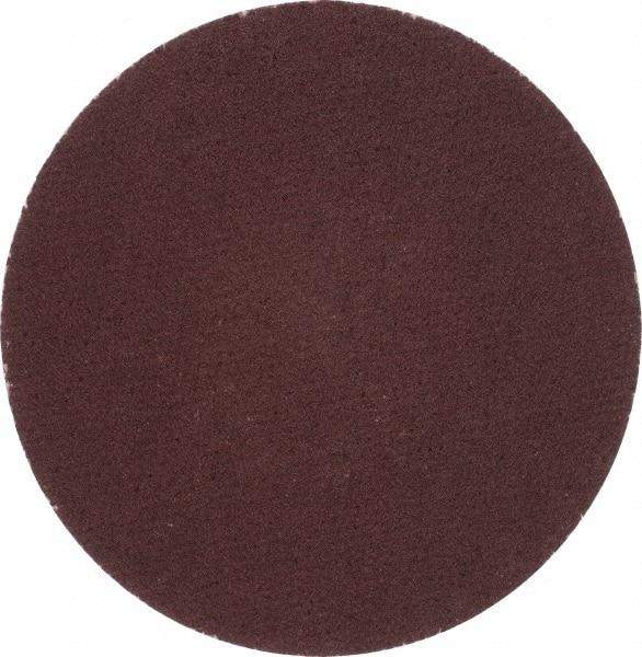 Merit Abrasives - 2" Disc Diam, 180 Grit, Aluminum Oxide Quick Change Disc - Type P Attaching System, Coated, Brown, 30,000 RPM, ALO Series - Makers Industrial Supply