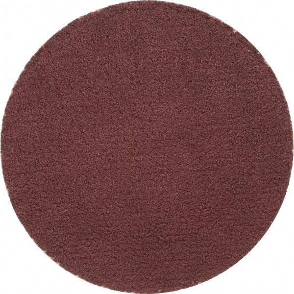 Merit Abrasives - 1-1/2" Disc Diam, 180 Grit, Aluminum Oxide Quick Change Disc - Type P Attaching System, Coated, Brown, 30,000 RPM, ALO Series - Makers Industrial Supply