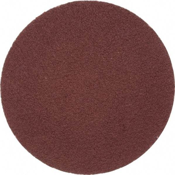 Merit Abrasives - 1-1/2" Disc Diam, 150 Grit, Aluminum Oxide Quick Change Disc - Type P Attaching System, Coated, Brown, 30,000 RPM, ALO Series - Makers Industrial Supply