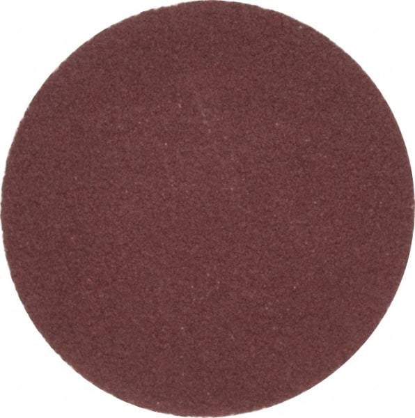 Merit Abrasives - 1-1/2" Disc Diam, 120 Grit, Aluminum Oxide Quick Change Disc - Type P Attaching System, Coated, Brown, 30,000 RPM, ALO Series - Makers Industrial Supply