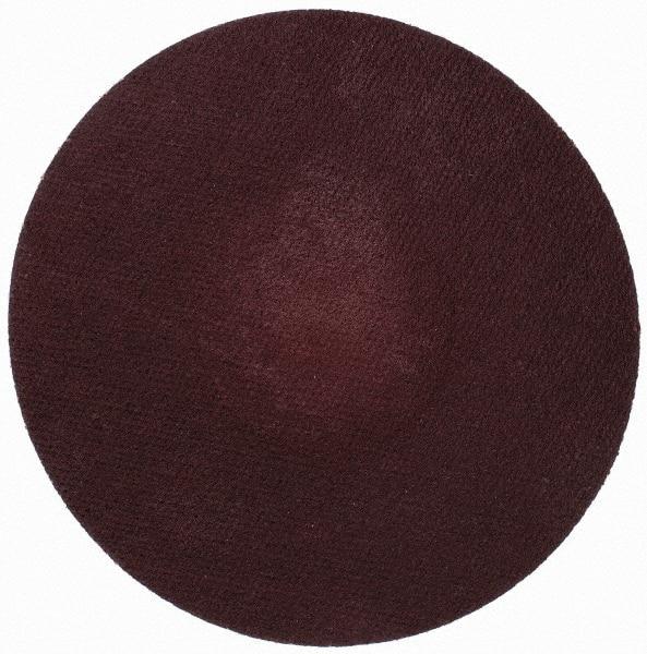 Merit Abrasives - 3" Disc Diam, 320 Grit, Aluminum Oxide Quick Change Disc - Type R Attaching System, Coated, Brown, 20,000 RPM, ALO Series - Makers Industrial Supply