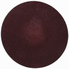 Merit Abrasives - 3" Disc Diam, 320 Grit, Aluminum Oxide Quick Change Disc - Type R Attaching System, Coated, Brown, 20,000 RPM, ALO Series - Makers Industrial Supply