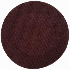 Merit Abrasives - 2" Disc Diam, 240 Grit, Aluminum Oxide Quick Change Disc - Type R Attaching System, Coated, Brown, 30,000 RPM, ALO Series - Makers Industrial Supply