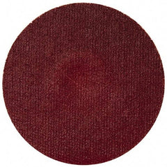 Merit Abrasives - 2" Disc Diam, 240 Grit, Aluminum Oxide Quick Change Disc - Type S Attaching System, Coated, Brown, 30,000 RPM, ALO Series - Makers Industrial Supply