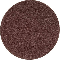 Merit Abrasives - 2" Disc Diam, 80 Grit, Aluminum Oxide Quick Change Disc - Type S Attaching System, Coated, Brown, 30,000 RPM, ALO Series - Makers Industrial Supply