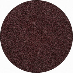 Merit Abrasives - 2" Disc Diam, 50 Grit, Aluminum Oxide Quick Change Disc - Type S Attaching System, Coated, Brown, 30,000 RPM, ALO Series - Makers Industrial Supply