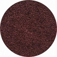 Merit Abrasives - 1-1/2" Disc Diam, 60 Grit, Aluminum Oxide Quick Change Disc - Type S Attaching System, Coated, Brown, 30,000 RPM, ALO Series - Makers Industrial Supply