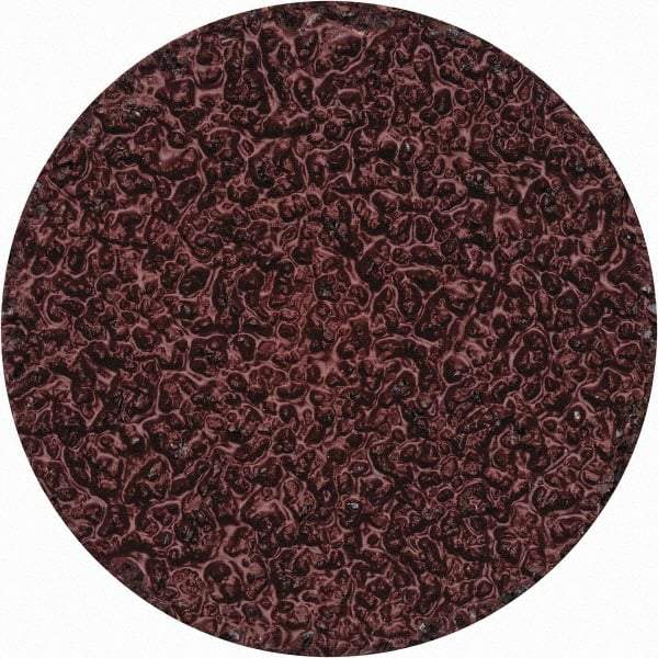 Merit Abrasives - 1-1/2" Disc Diam, 36 Grit, Aluminum Oxide Quick Change Disc - Type S Attaching System, Coated, Brown, 30,000 RPM, ALO Series - Makers Industrial Supply