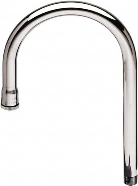 T&S Brass - Faucet Replacement Rigid Gooseneck - Use with T&S Faucets - Makers Industrial Supply