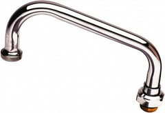 T&S Brass - Faucet Replacement 18" Swing Tube Spout - Use with T&S Faucets - Makers Industrial Supply