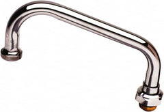 T&S Brass - Faucet Replacement 16" Swing Tube Spout - Use with T&S Faucets - Makers Industrial Supply