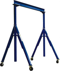 Vestil - 6,000 Lb Load Capacity, Steel Gantry Crane - 10' Span - Makers Industrial Supply