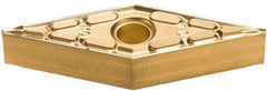 Kyocera - VNMG331 MQ Grade CA6515 Carbide Turning Insert - TiCN/Al2O3/TiN Finish, 35° Diamond, 3/8" Inscr Circle, 3/16" Thick, 1/64" Corner Radius