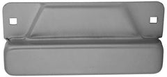 Don-Jo - 8" Long x 3-1/2" Wide Strike Protector - Silver Coated Steel - Makers Industrial Supply