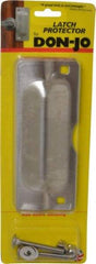 Don-Jo - 7" Long x 2-3/4" Wide, Latch Protector - Stainless Steel - Makers Industrial Supply