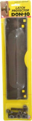 Don-Jo - 11" Long x 3" Wide, Latch Protector - Duro Coated Steel - Makers Industrial Supply