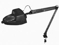 Value Collection - 40 Inch, Swing Arm, Clamp on, Incandescent, Black, Magnifying Task Light - 13 Watt, 1.75x Magnification, 3-1/2 Inch Wide, 3-1/2 Inch Long - Makers Industrial Supply