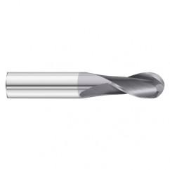 31/64 x 1 x 3 2 Flute Ball Nose  End Mill- Series 3215SD - Makers Industrial Supply