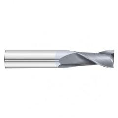 15/32 Dia. x 3 Overall Length 2-Flute Square End Solid Carbide SE End Mill-Round Shank-Center Cut-TiCN - Makers Industrial Supply