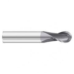 1" x 1 x 4 2 Flute Ball Nose  End Mill- Series 3215STB - Makers Industrial Supply