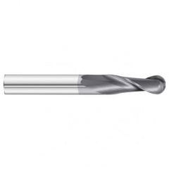 1/2 x 1-1/2 x 4 2 Flute Ball Nose  End Mill- Series 3215XL - Makers Industrial Supply