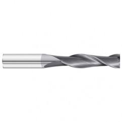 7/16 Dia. x 6 Overall Length 2-Flute Square End Solid Carbide SE End Mill-Round Shank-Center Cut-TiAlN - Makers Industrial Supply